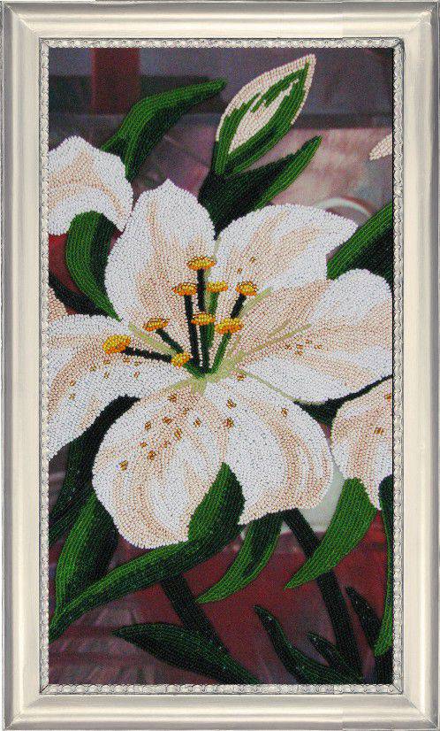 Лилии из бисера: пошаговое плетение цветка