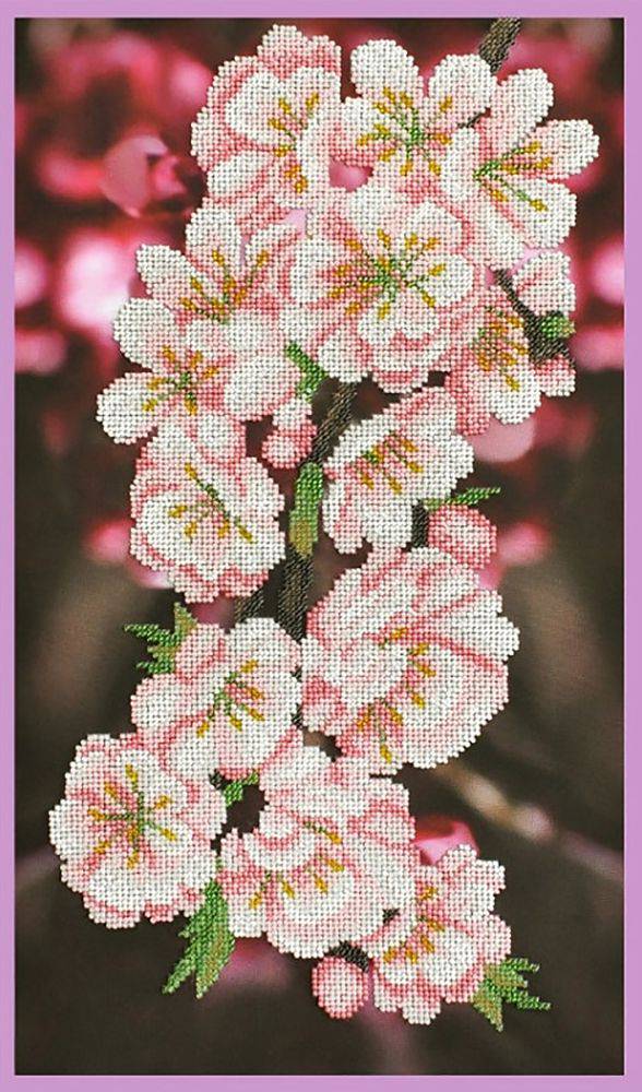 Цветущая Сакура из бисера: подборка картинок